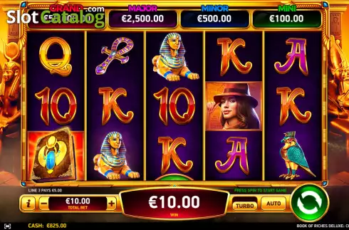 Οθόνη4. Book of Riches Deluxe Chapter 2 Κουλοχέρης 