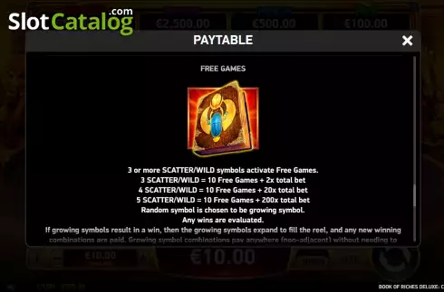 Οθόνη6. Book of Riches Deluxe Chapter 2 Κουλοχέρης 