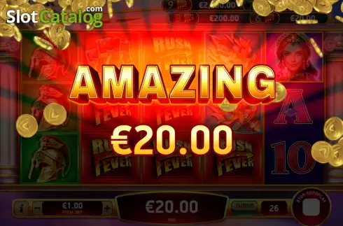 Οθόνη5. Zeus Rush Fever Deluxe Κουλοχέρης