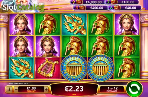 Οθόνη8. Zeus Rush Fever Deluxe Κουλοχέρης