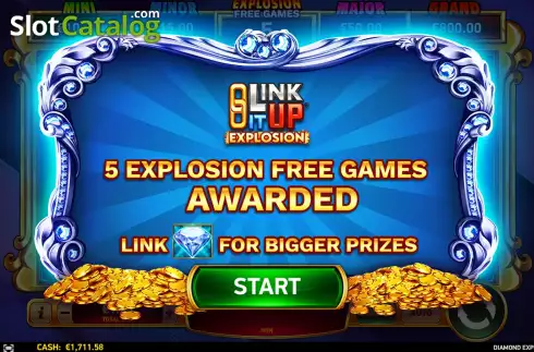 Οθόνη9. Diamond Explosion 7s Κουλοχέρης