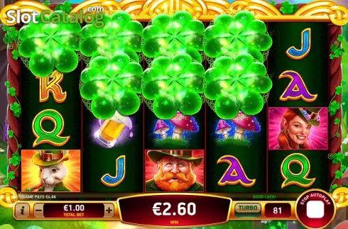 Οθόνη4. Clovers of Luck 2 Κουλοχέρης