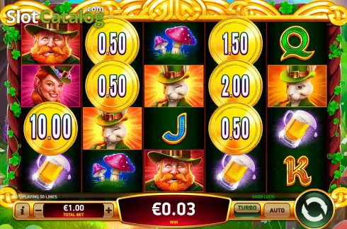 Οθόνη5. Clovers of Luck 2 Κουλοχέρης