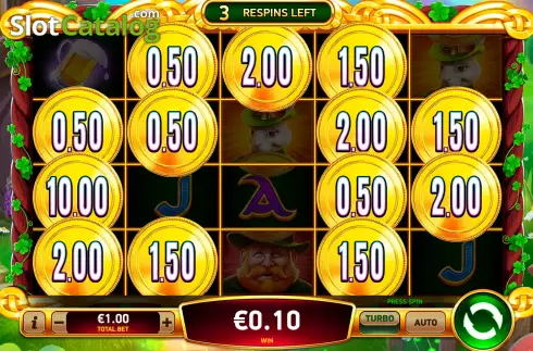 Οθόνη7. Clovers of Luck 2 Κουλοχέρης