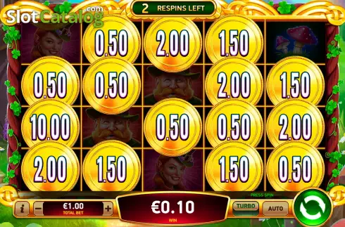 Οθόνη8. Clovers of Luck 2 Κουλοχέρης