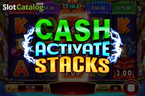 Οθόνη5. Tiki Blaze Κουλοχέρης 