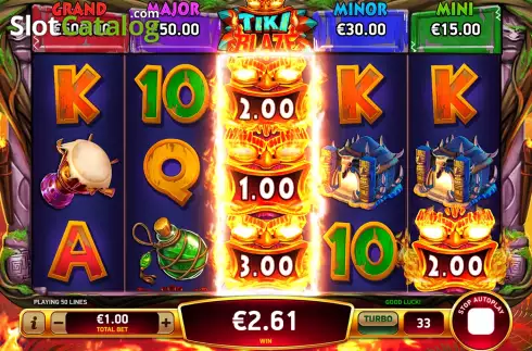Οθόνη6. Tiki Blaze Κουλοχέρης 