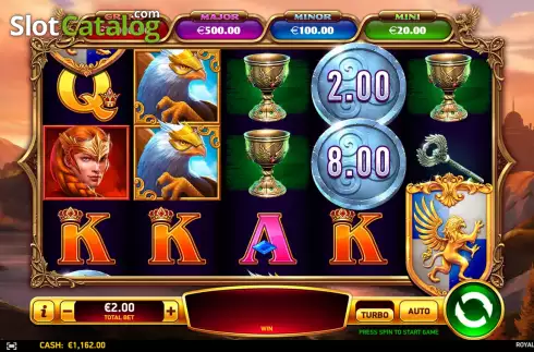 Οθόνη2. Royal Griffin Κουλοχέρης
