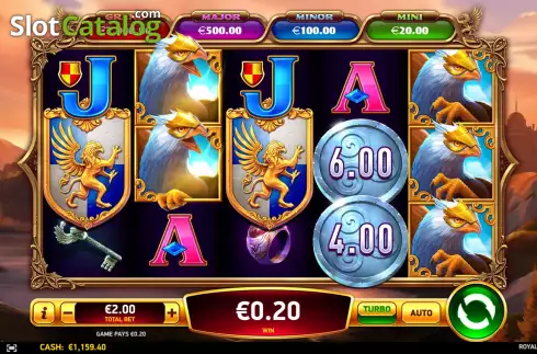 Οθόνη3. Royal Griffin Κουλοχέρης