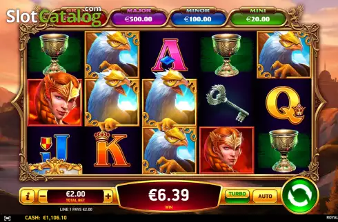 Οθόνη4. Royal Griffin Κουλοχέρης