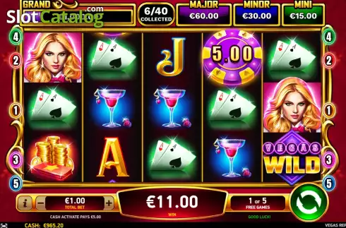 Οθόνη6. Vegas Repeat Wins Κουλοχέρης