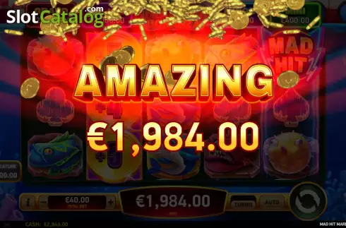 Οθόνη5. Mad Hit Marlin Bonanza Κουλοχέρης