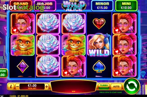 Οθόνη2. Mad Hit Wild Alice Κουλοχέρης