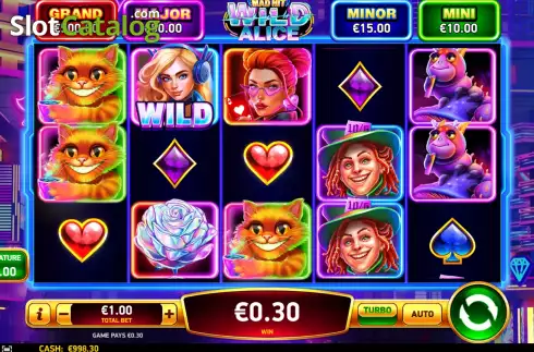 Οθόνη3. Mad Hit Wild Alice Κουλοχέρης