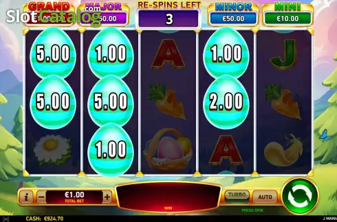 Οθόνη7. J Mania Golden Eggs Κουλοχέρης