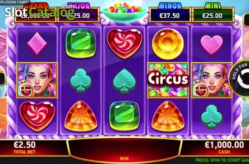 Οθόνη2. Diamond Explosion Candy Κουλοχέρης
