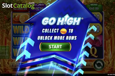 Οθόνη8. Go High Fruit Κουλοχέρης
