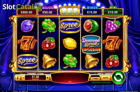 Οθόνη2. Diamond Spree Explosion Κουλοχέρης