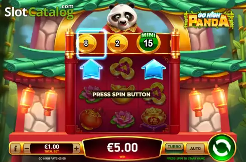 Οθόνη9. Go High Panda Κουλοχέρης 