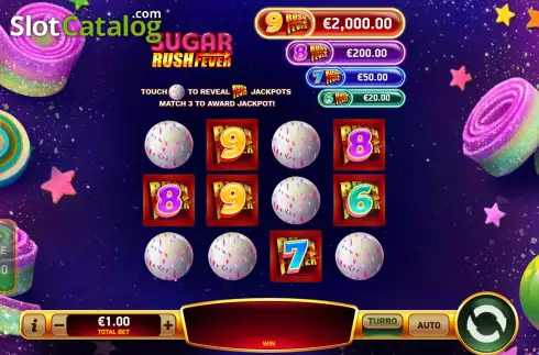 Οθόνη6. Sugar Rush Fever Κουλοχέρης 