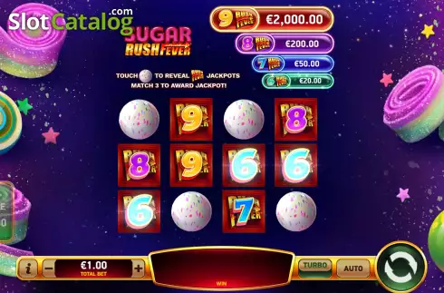 Οθόνη7. Sugar Rush Fever Κουλοχέρης 
