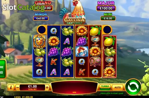 Οθόνη2. Immortal Ways Gallina Harvest Κουλοχέρης