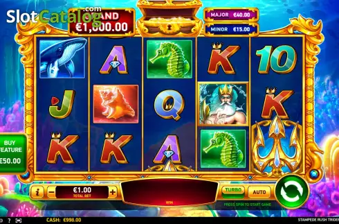 Οθόνη1. Stampede Rush Trident Κουλοχέρης