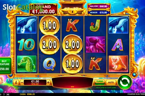 Οθόνη2. Stampede Rush Trident Κουλοχέρης