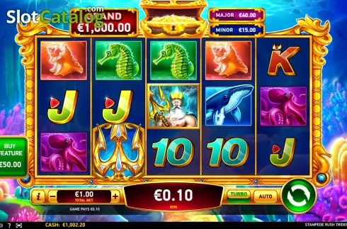 Οθόνη4. Stampede Rush Trident Κουλοχέρης