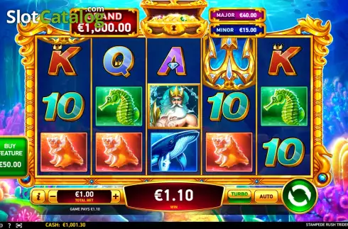 Οθόνη5. Stampede Rush Trident Κουλοχέρης