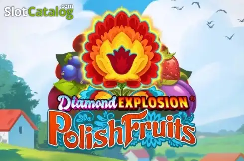 Diamond Explosion Polish Fruits Λογότυπο Diamond Explosion Polish Fruits Λογότυπο