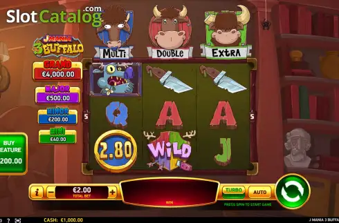 Οθόνη1. J Mania 3 Buffalo Κουλοχέρης