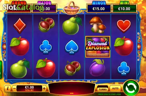 Οθόνη2. Diamond Explosion Polish Fruits Jesien Κουλοχέρης