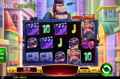 Οθόνη2. Mad Hit Gorillatron Κουλοχέρης