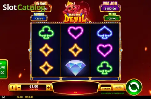 Οθόνη2. Mad Hit Devil Κουλοχέρης