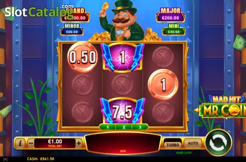 Οθόνη3. Mad Hit Mr Coin Κουλοχέρης 