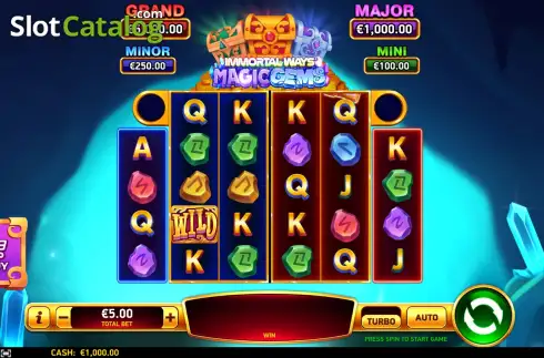 Οθόνη2. Immortal Ways Magic Gems Κουλοχέρης