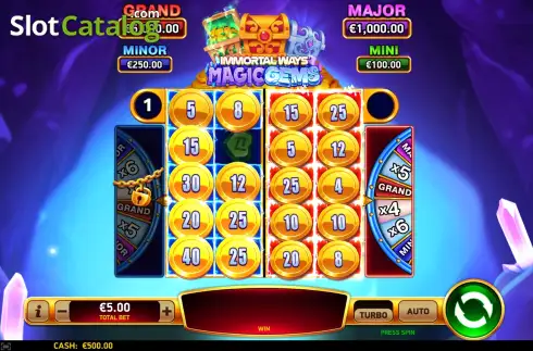 Οθόνη3. Immortal Ways Magic Gems Κουλοχέρης