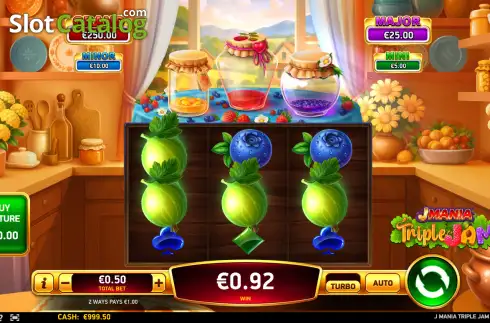 Οθόνη3. J Mania Triple Jam Κουλοχέρης