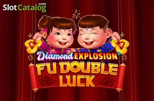 Fu Double Luck Diamond Explosion Λογότυπο Fu Double Luck Diamond Explosion Λογότυπο