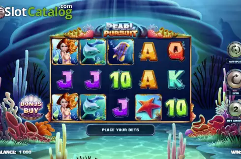 Οθόνη2. Pearl Pursuit Hold & Win Κουλοχέρης