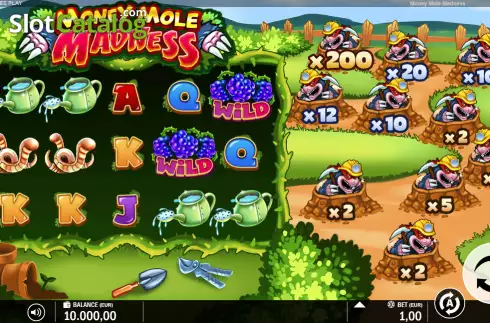 Οθόνη2. Money Mole Madness Κουλοχέρης