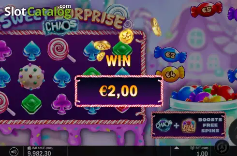 Οθόνη3. Sweet Surprise Chaos Κουλοχέρης