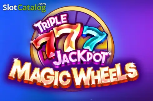 Triple 777 Jackpot Magic Wheels Λογότυπο Triple 777 Jackpot Magic Wheels Λογότυπο