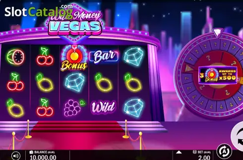 Οθόνη2. Wild Money Vegas Κουλοχέρης