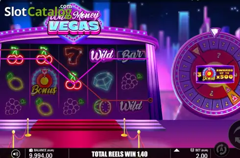 Οθόνη3. Wild Money Vegas Κουλοχέρης