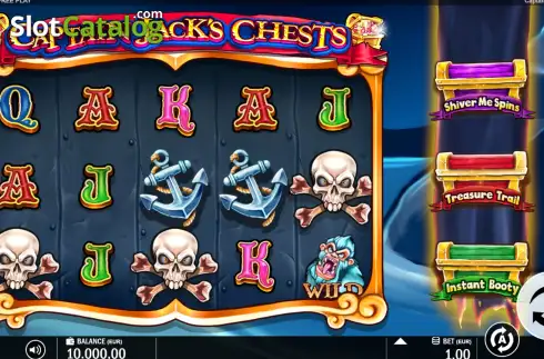Οθόνη2. Captain Jack's Chests Κουλοχέρης