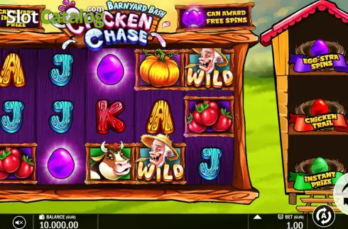 Οθόνη2. Barnyard Bash Chicken Chase Κουλοχέρης