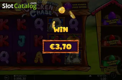 Οθόνη3. Barnyard Bash Chicken Chase Κουλοχέρης
