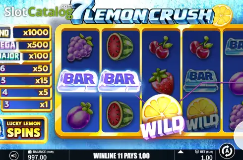 Οθόνη3. 7 Lemon Crush Κουλοχέρης
